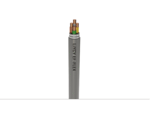 LiYCY screened cable for control and interconnecting applications
