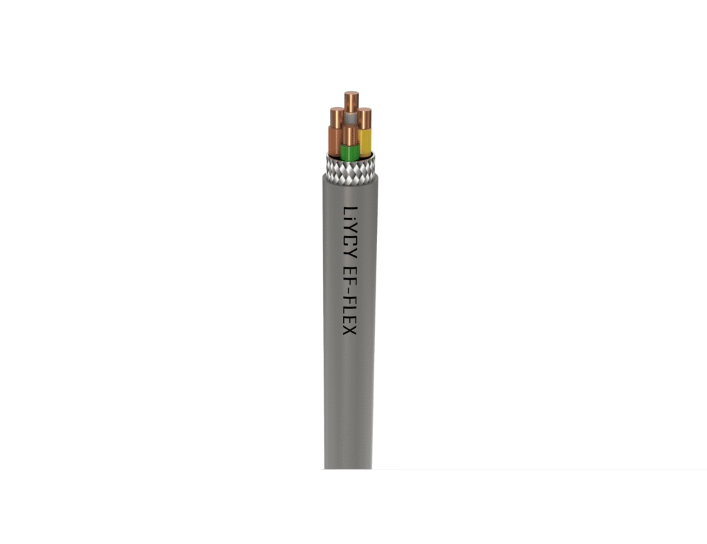 LiYCY screened cable for data transmission